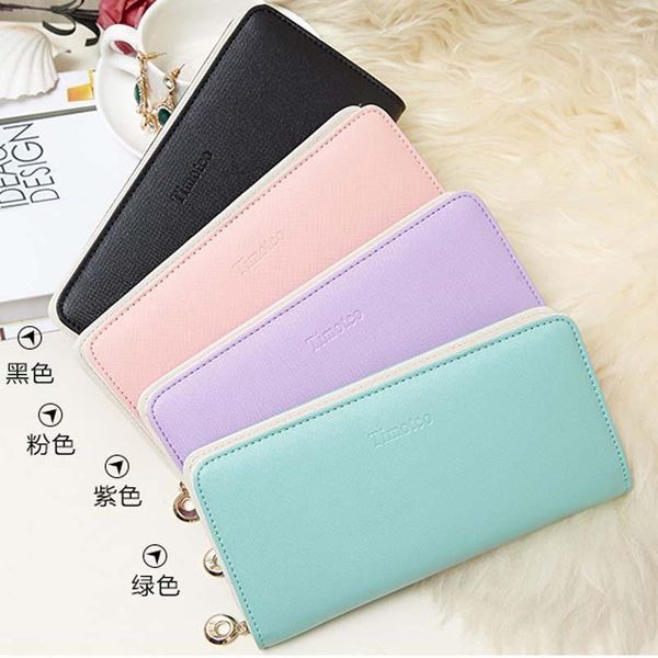 wallets women long zipper wallet money bags pack road leather coin bag purse ladies versatile solid color phone, Red;black
wallets women long zipper wallet money bags pack road leather coin bag purse ladies versatile solid color phone, Red;black