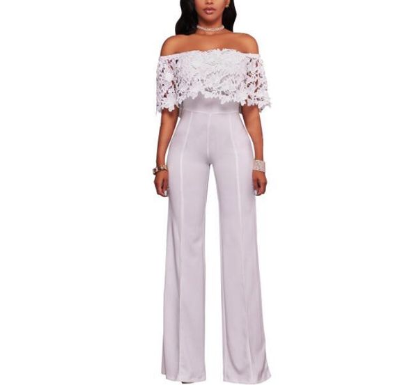 women's jumpsuits & rompers spring summer club wear overalls for women jumpsuit off shoulder lace loose long pants red blue yellow, Black;white
women's jumpsuits & rompers spring summer club wear overalls for women jumpsuit off shoulder lace loose long pants red blue yellow, Black;white