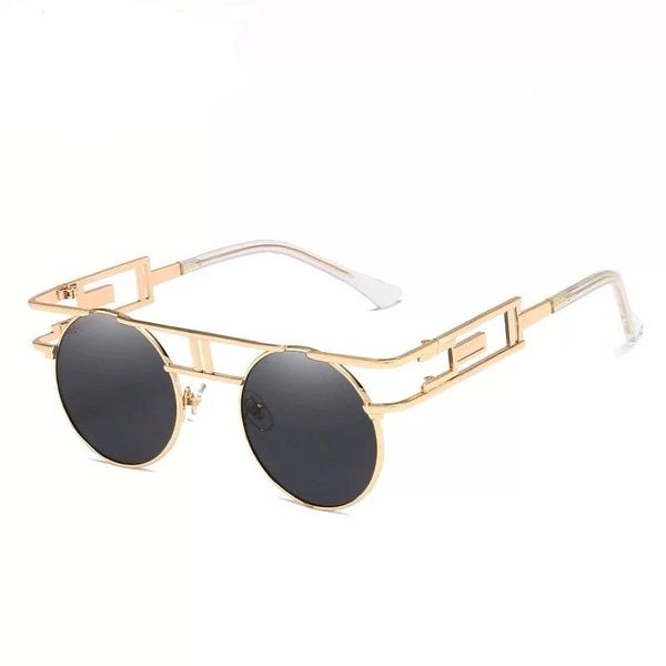 sunglasses gothic steampunk round vintage men women mirror metal sun glasses eyewear retro shades uv400, White;black
sunglasses gothic steampunk round vintage men women mirror metal sun glasses eyewear retro shades uv400, White;black