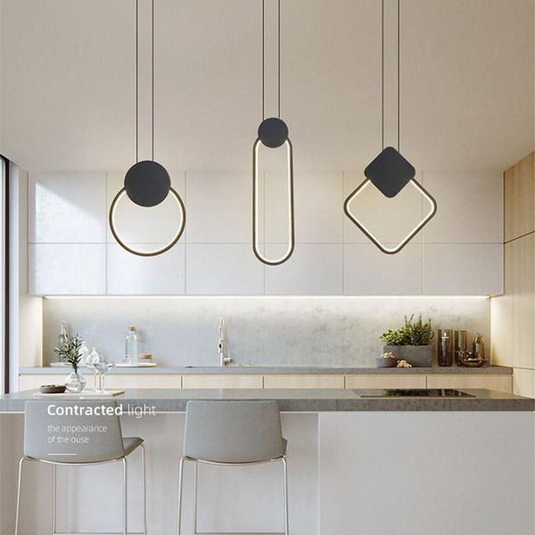pendant lamps led minimalist bedside chandelier nordic modern living room
