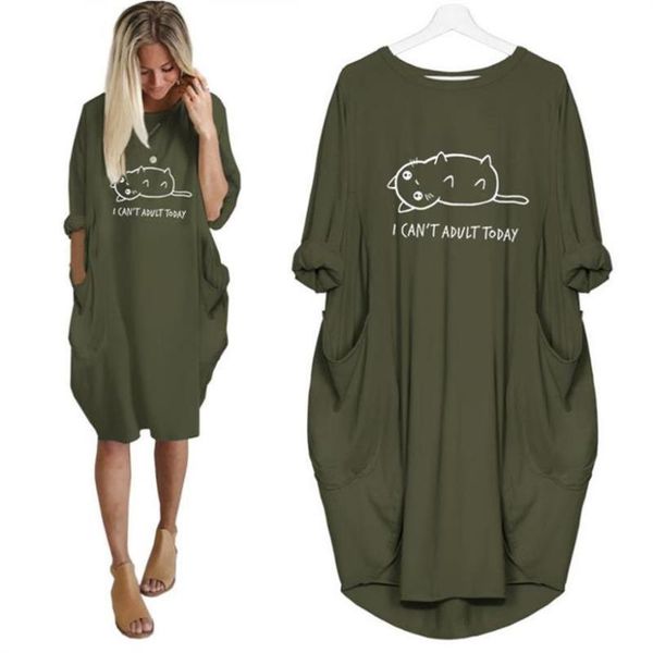 can't today letter print dress female harajuku off shoulder long sleeve vintage women femme cat lover gift casual dresses, Black;gray
can't today letter print dress female harajuku off shoulder long sleeve vintage women femme cat lover gift casual dresses, Black;gray