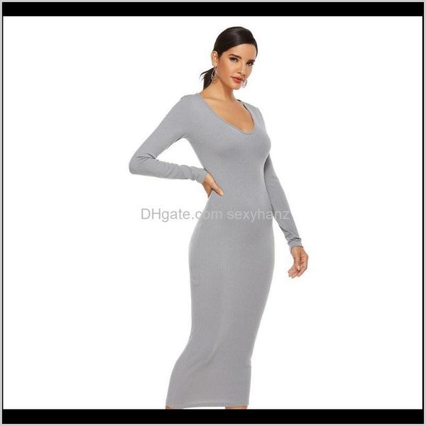 casual clothing apparel drop delivery 2021 v-neck slim womens slimming knitted pit strip long-sleeved bottoming autumn knit winter maxi, Black;gray
casual clothing apparel drop delivery 2021 v-neck slim womens slimming knitted pit strip long-sleeved bottoming autumn knit winter maxi, Black;gray