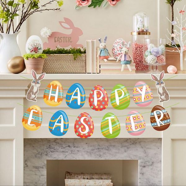 decorative objects & figurines 1 set easter banner cardboard bunting colored flags for family gathering decor craft wedding home
decorative objects & figurines 1 set easter banner cardboard bunting colored flags for family gathering decor craft wedding home