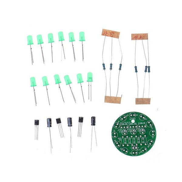 electronic kit set led round water light production for skill training soldering practice parts lamp accessory modules
electronic kit set led round water light production for skill training soldering practice parts lamp accessory modules