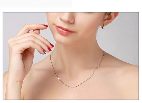 real silver 925 necklaces for women snake bones shape fine jewellery statement chain colares feminino, Black
real silver 925 necklaces for women snake bones shape fine jewellery statement chain colares feminino, Black
