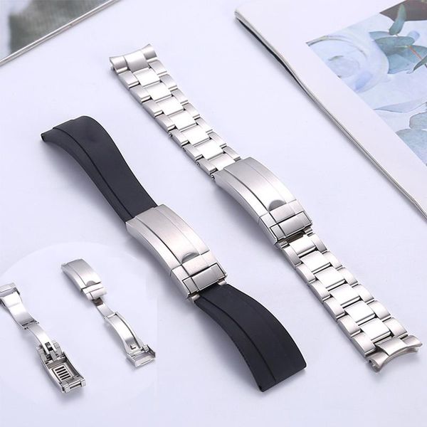 watch bands accessories bracelet for watches men dayton sub band silicone&steel fine-tuning buckle strap 20mm, Black;brown
watch bands accessories bracelet for watches men dayton sub band silicone&steel fine-tuning buckle strap 20mm, Black;brown
