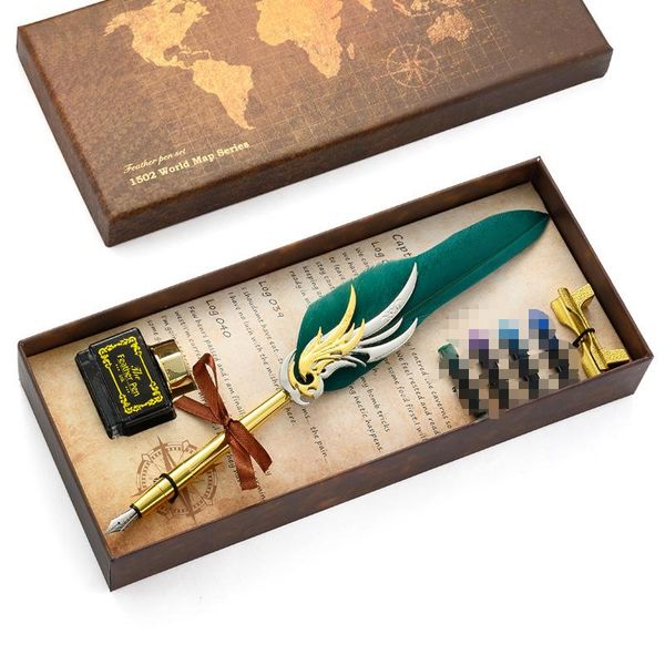 fountain pens 1 set feather pen spot batch metal signature european retro dip school pensfountain
fountain pens 1 set feather pen spot batch metal signature european retro dip school pensfountain