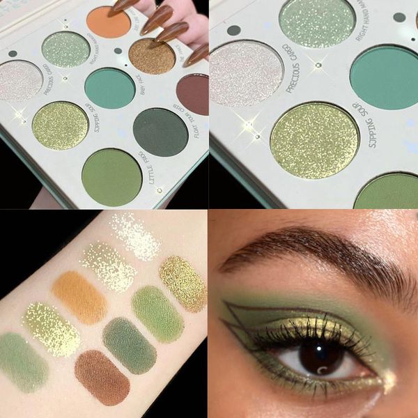 colors olive green the child eyeshadow palette matte glitter metallic makeup shimmer eye shadow pigment
colors olive green the child eyeshadow palette matte glitter metallic makeup shimmer eye shadow pigment