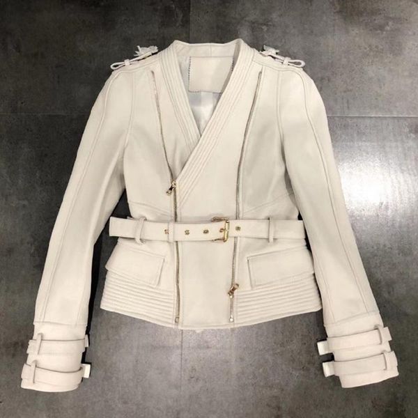 women's leather & faux 2021 women coats genuine skin jackets fashion female natural sheepskin long sleeves high quality, Black
women's leather & faux 2021 women coats genuine skin jackets fashion female natural sheepskin long sleeves high quality, Black