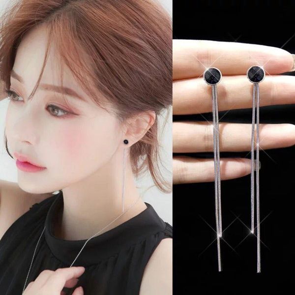 other pofunuo 925 sterling silver women luxury long lighting tassel earrings female delicate all-match unique stud ear lines, Golden;silver
other pofunuo 925 sterling silver women luxury long lighting tassel earrings female delicate all-match unique stud ear lines, Golden;silver