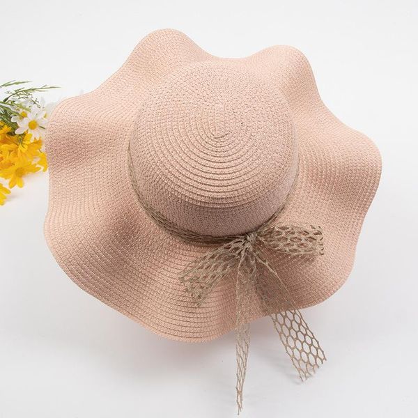 wide brim hats sun hat trend summer women bucket vintage sweet style casual fedoras bow elegant 2021 fashion tide, Blue;gray
wide brim hats sun hat trend summer women bucket vintage sweet style casual fedoras bow elegant 2021 fashion tide, Blue;gray