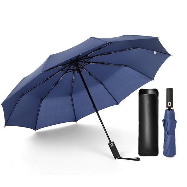umbrellas automatic folding umbrella man windproof reverse handle tri-fold business rain men car
umbrellas automatic folding umbrella man windproof reverse handle tri-fold business rain men car