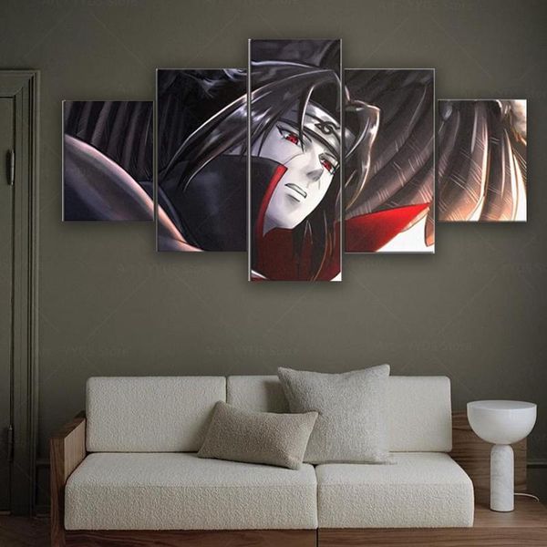 paintings 5 piece canvas wall art anime manga pictures ninja figure itachi living room modern decoration bedroom image home office poster
paintings 5 piece canvas wall art anime manga pictures ninja figure itachi living room modern decoration bedroom image home office poster