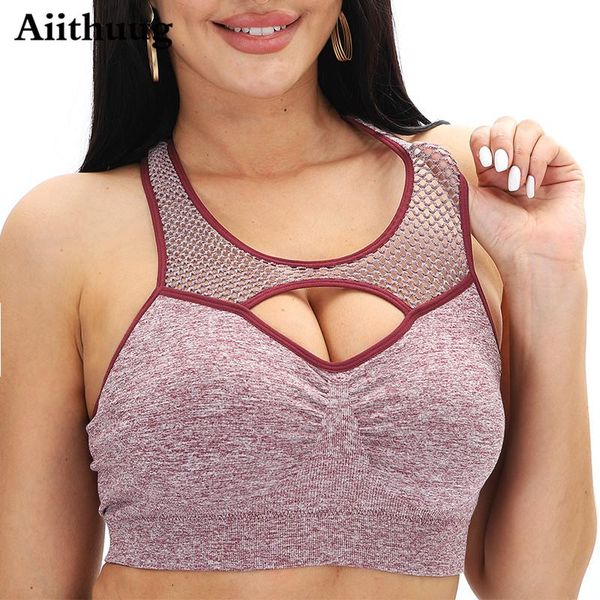 aiithuug women's sports bra high impact crisscross racerback wireless hollow out strappy workout yoga gym bras fitness outfit
aiithuug women's sports bra high impact crisscross racerback wireless hollow out strappy workout yoga gym bras fitness outfit