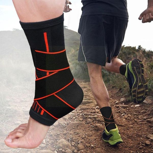 ankle support protective football basketball pressurized protector compression strap belt brace bandage nylon w6q3, Blue;black
ankle support protective football basketball pressurized protector compression strap belt brace bandage nylon w6q3, Blue;black