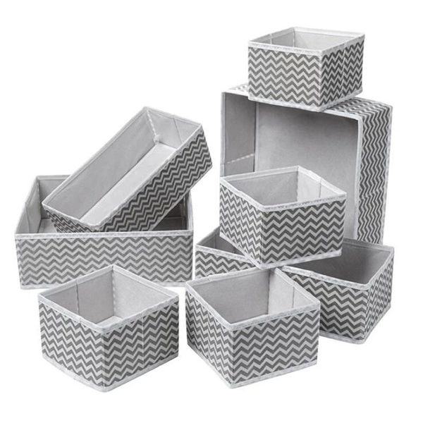 storage drawers 6pcs-12pcs foldable and ceo-friendly box underwear divider closet organizer internal tie, socks, shorts, bra
storage drawers 6pcs-12pcs foldable and ceo-friendly box underwear divider closet organizer internal tie, socks, shorts, bra