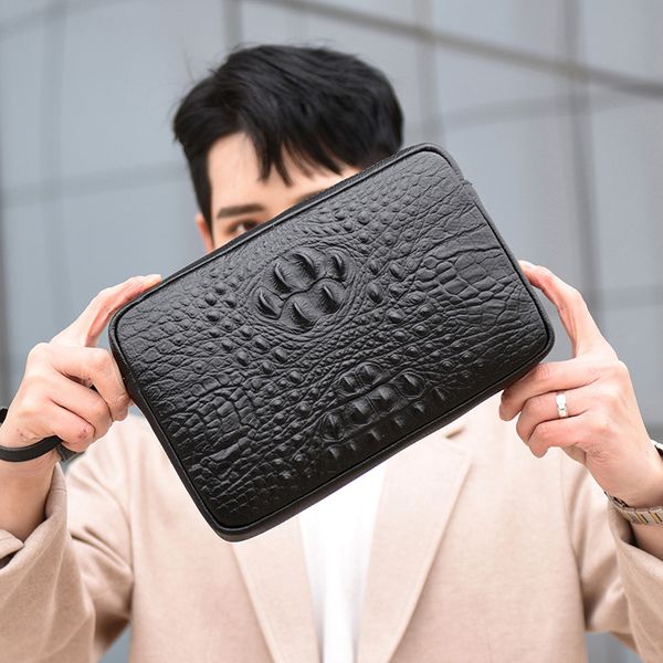 2021 three-dimensional lightweight clutch bag men's clutch crocodile men's urban bag cowhide embossed new pattern casual wmrpw lia, Red;black
2021 three-dimensional lightweight clutch bag men's clutch crocodile men's urban bag cowhide embossed new pattern casual wmrpw lia, Red;black