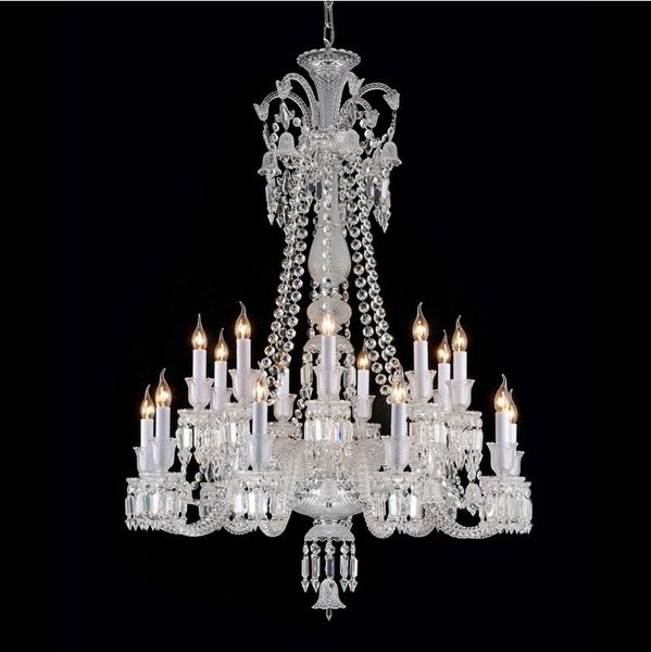 chandeliers large baccarat crystal chandelier lighting modern de cristal indoor lights hanging lamp 24 head
chandeliers large baccarat crystal chandelier lighting modern de cristal indoor lights hanging lamp 24 head