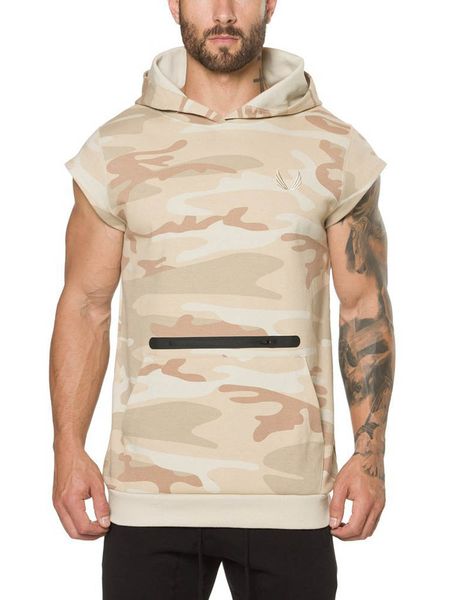 2021 new summer fashion mens camouflage embroidery zipper pocket t-shirt running sports fitness training half-sleeved hoodie, Black
2021 new summer fashion mens camouflage embroidery zipper pocket t-shirt running sports fitness training half-sleeved hoodie, Black