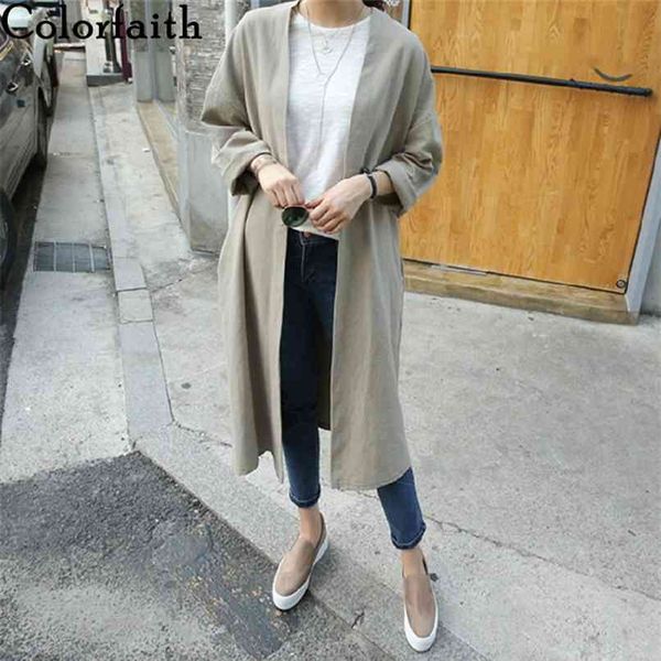 summer autumn women's windbreaker 6 colors casual jacket ockets outerwear oversize long trench jk6672 210427, Tan;black
summer autumn women's windbreaker 6 colors casual jacket ockets outerwear oversize long trench jk6672 210427, Tan;black