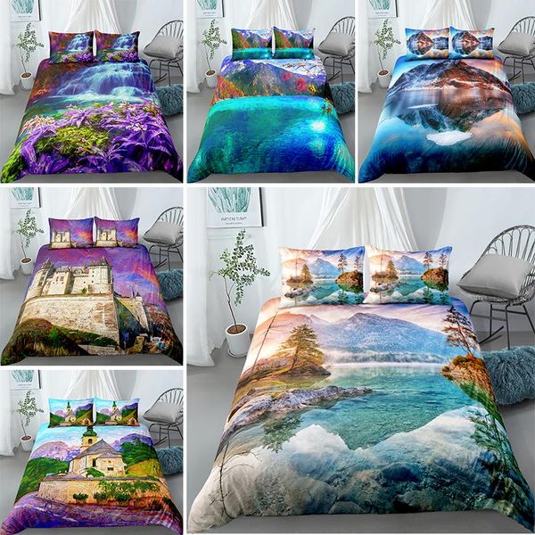 bedding sets 3d beautiful travel landscape soft set king size quilt covers twin single duvet cover no bed sheets 2/3pcs
bedding sets 3d beautiful travel landscape soft set king size quilt covers twin single duvet cover no bed sheets 2/3pcs