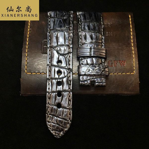 watch bands classic handmade strap custom alligator watchbands men women band 18mm 19mm 20mm 21mm 22mm 23mm 24mm crocodile skin belt, Black;brown
watch bands classic handmade strap custom alligator watchbands men women band 18mm 19mm 20mm 21mm 22mm 23mm 24mm crocodile skin belt, Black;brown