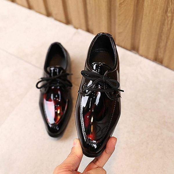 flat shoes baby boys british style student perform casual leather toddler children non-slip footwear, Black;grey
flat shoes baby boys british style student perform casual leather toddler children non-slip footwear, Black;grey