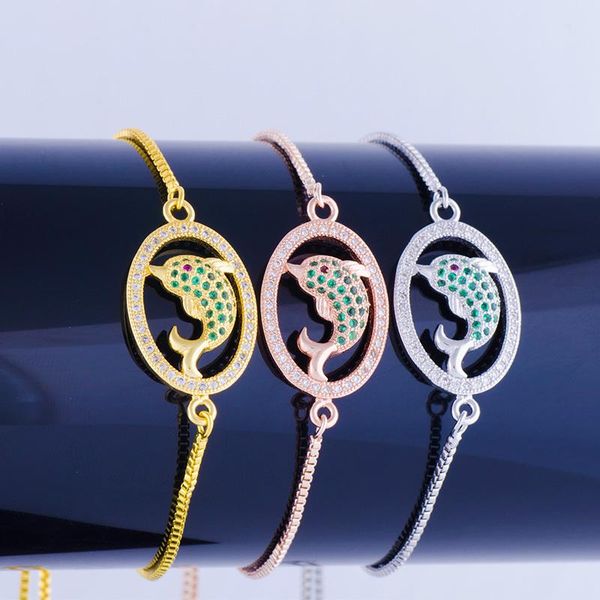 charm bracelets juya design luxury green crystals cute dolphin charms adjustable chains for women ocean style jewelry, Golden;silver
charm bracelets juya design luxury green crystals cute dolphin charms adjustable chains for women ocean style jewelry, Golden;silver