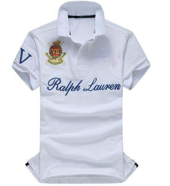 qulogo566 british fashion lapel big yards of men's t-shirt with short sleeves, White;black
qulogo566 british fashion lapel big yards of men's t-shirt with short sleeves, White;black