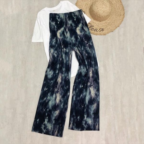 summer wide leg pleated starry women pants painting high waist loose fit casual long tie dye elastic trousers, Black;white
summer wide leg pleated starry women pants painting high waist loose fit casual long tie dye elastic trousers, Black;white