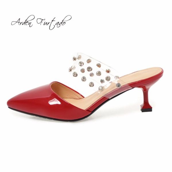 arden furtado 2021 style shoes woman small size 32 33 fashion rivets slip on red silver spike heels mules ladies slippers, Black
arden furtado 2021 style shoes woman small size 32 33 fashion rivets slip on red silver spike heels mules ladies slippers, Black