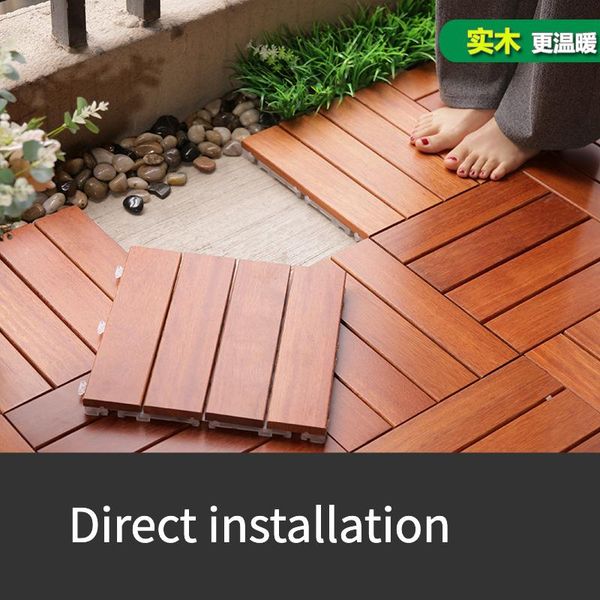 balcony floor outdoor solid wood spelling diy pineapple grid bathroom garden non-slip anti-corrosion carpets
balcony floor outdoor solid wood spelling diy pineapple grid bathroom garden non-slip anti-corrosion carpets