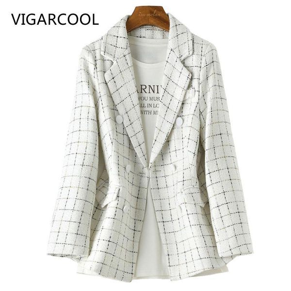 women's suits & blazers 2021 autumn french style small fragrant tweed plaid slim suit jacket temperament short and thin ladies high-qua, White;black
women's suits & blazers 2021 autumn french style small fragrant tweed plaid slim suit jacket temperament short and thin ladies high-qua, White;black