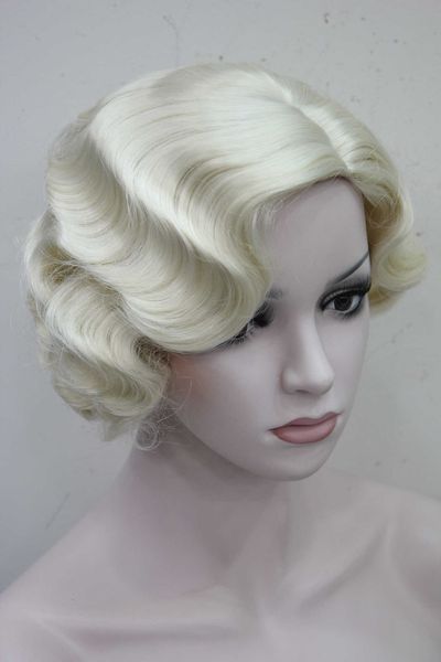 hivision short finger wave women ladi natural daily hair retro classic synthetic wig 10 color select, Black
hivision short finger wave women ladi natural daily hair retro classic synthetic wig 10 color select, Black