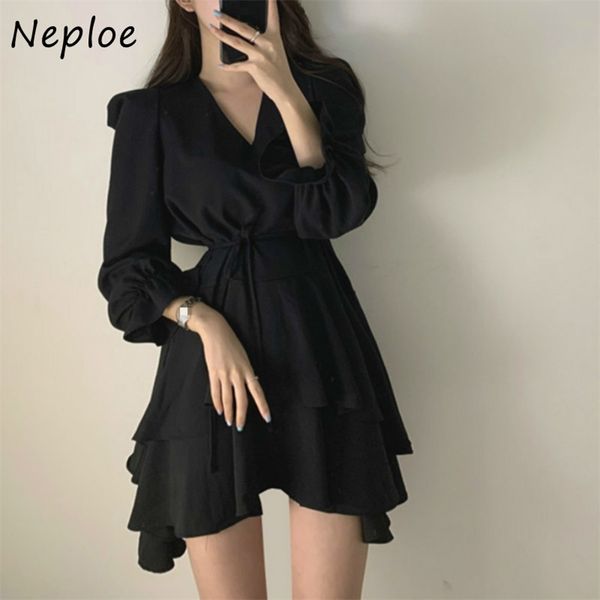 cascading ruffle flared sleeve dresses women chic french retro v-neck lace high waist dress sweet a-line vestidos 1f619 210422, Black;gray
cascading ruffle flared sleeve dresses women chic french retro v-neck lace high waist dress sweet a-line vestidos 1f619 210422, Black;gray