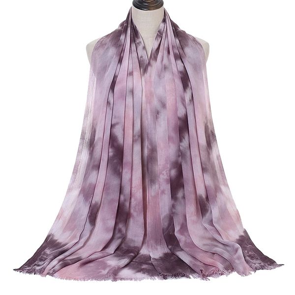 maxi tie-dye women's head wrap fashion muslim hijabs turban with short fringe soft cotton hand feeling long shawl stole scarves, Blue;gray
maxi tie-dye women's head wrap fashion muslim hijabs turban with short fringe soft cotton hand feeling long shawl stole scarves, Blue;gray