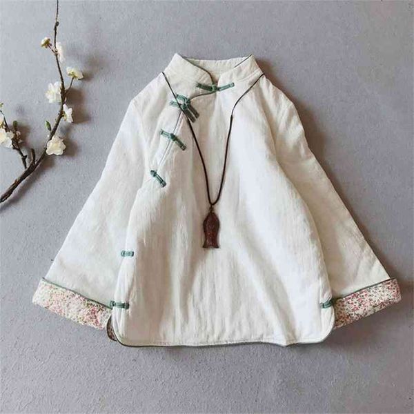 autumn winter arts style women long sleeve loose cotton warm coats jacket vintage button jacquard padded v17 210512, Black
autumn winter arts style women long sleeve loose cotton warm coats jacket vintage button jacquard padded v17 210512, Black