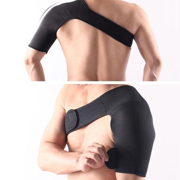 shoulder support protector sport brace wrap anti slip gym adjustable back, Black;blue
shoulder support protector sport brace wrap anti slip gym adjustable back, Black;blue