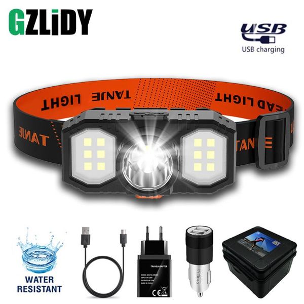 headlamps mini led xpe headlamp usb rechargeable cob headlight super bright head light waterproof fishing lantern front torch
headlamps mini led xpe headlamp usb rechargeable cob headlight super bright head light waterproof fishing lantern front torch