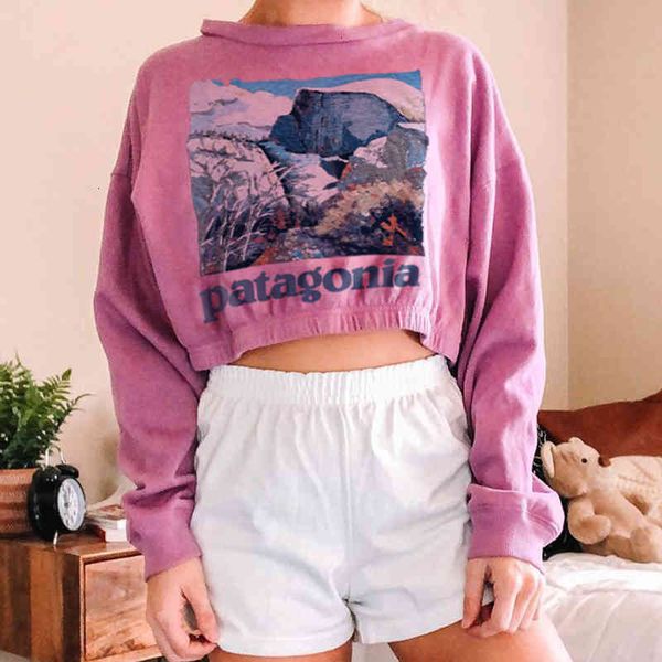 women's hoodies & sweatshirts model design of the short print label eua vintage casual sport girl fashion streetwear pullovers s1cp, Black
women's hoodies & sweatshirts model design of the short print label eua vintage casual sport girl fashion streetwear pullovers s1cp, Black