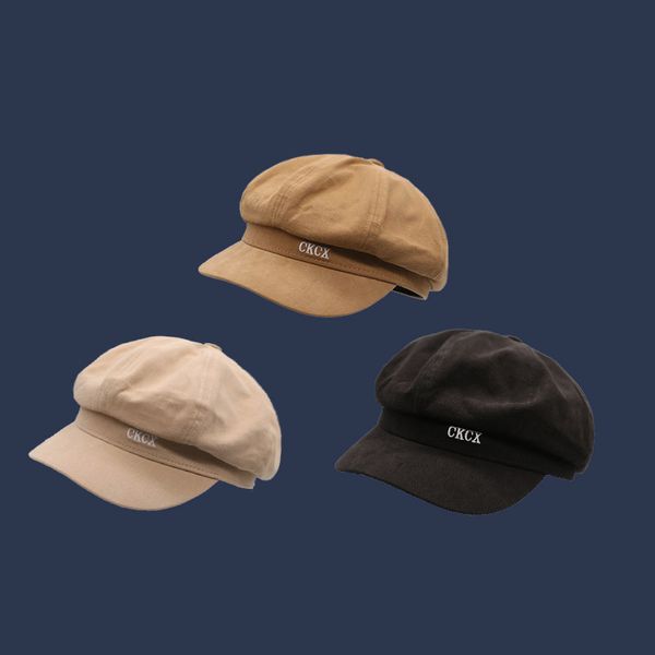 octagonal solid letter embroidered beret, easy to match summer thin newspaper children's hat, navy hat, Blue;gray
octagonal solid letter embroidered beret, easy to match summer thin newspaper children's hat, navy hat, Blue;gray