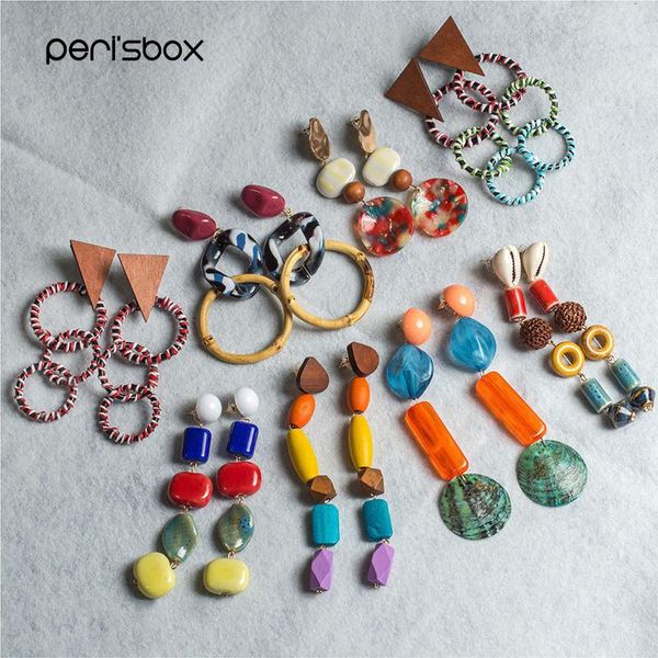 dangle & chandelier peri'sbox bohemia hanging multi stone wood earring for women colorful long tribal earrings tassels mixed design, Silver
dangle & chandelier peri'sbox bohemia hanging multi stone wood earring for women colorful long tribal earrings tassels mixed design, Silver