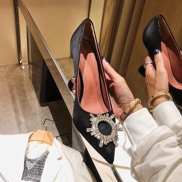 dress shoes women's shoes, crystal high heels, buckles, stiletto women's shoes. nb6u, Black
dress shoes women's shoes, crystal high heels, buckles, stiletto women's shoes. nb6u, Black