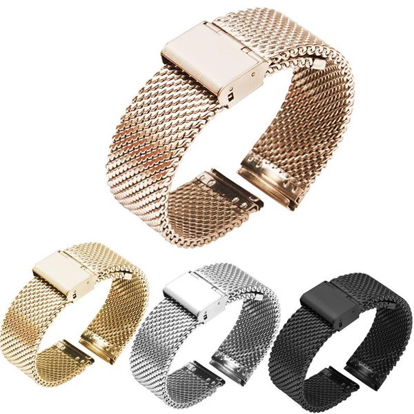watch bands 16mm 18mm 20mm 22mm 24mm stainless steel milan mesh strap bracelets band black silver gold rose, Black;brown
watch bands 16mm 18mm 20mm 22mm 24mm stainless steel milan mesh strap bracelets band black silver gold rose, Black;brown