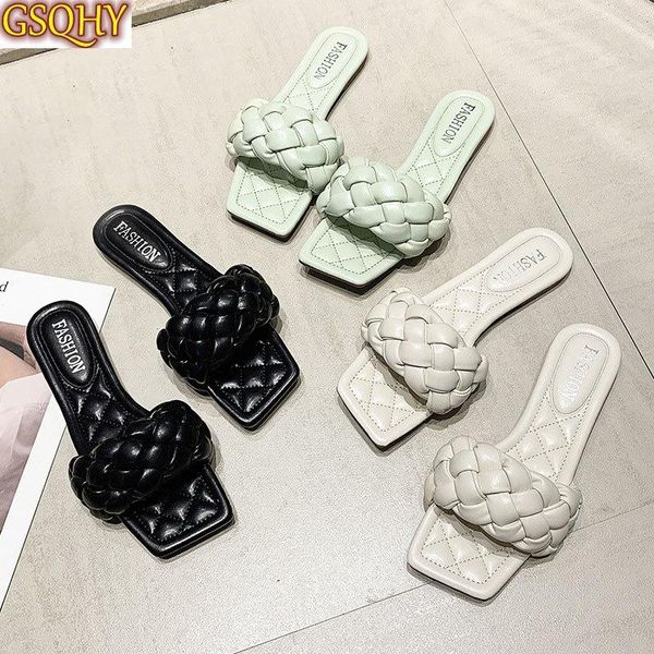 women slip on pu leather slippers ladies soft bottom summer fashion flat slipper casual shoes square toe female footwear 2021, Black
women slip on pu leather slippers ladies soft bottom summer fashion flat slipper casual shoes square toe female footwear 2021, Black