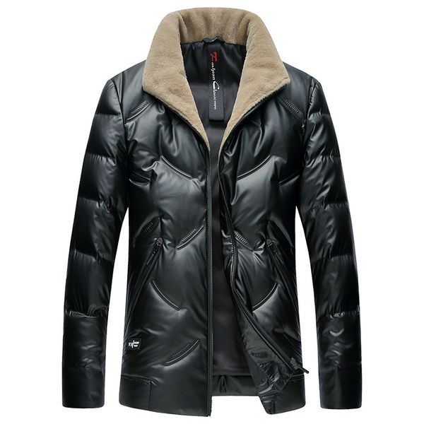 men's jackets new winter mens duck down business casual warm male brand clothing slim fit turn collar western style q, Black;brown
men's jackets new winter mens duck down business casual warm male brand clothing slim fit turn collar western style q, Black;brown