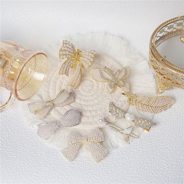 tekr south pearl butterfly korea east barrettes gate design feeling butterfly fairy bowhairpin bb pearl temperament duckbill hair clips cli, Golden;silver
tekr south pearl butterfly korea east barrettes gate design feeling butterfly fairy bowhairpin bb pearl temperament duckbill hair clips cli, Golden;silver