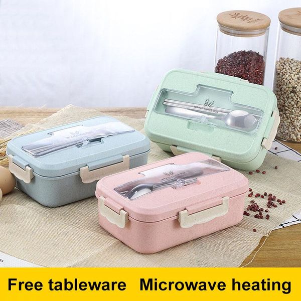 pcs leak-proof lunch box microwave dinnerware portable storage container students bento large capacity wheat straw sets
pcs leak-proof lunch box microwave dinnerware portable storage container students bento large capacity wheat straw sets