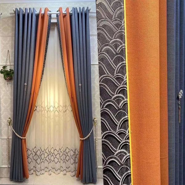 curtain & drapes light luxury nordic style seamless stitching curtains for living room bedroom blackout classecal decoration custom
curtain & drapes light luxury nordic style seamless stitching curtains for living room bedroom blackout classecal decoration custom