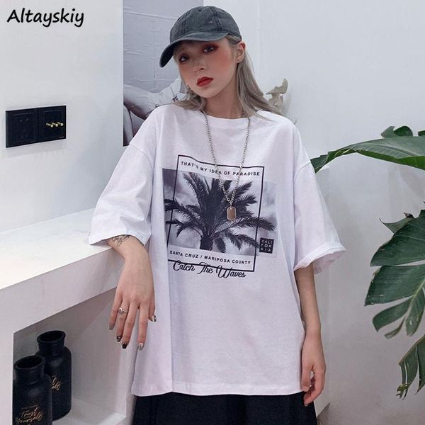 women's t-shirt short sleeve t-shirts women vintage student all-match leisure harajuku summer chic korean fashion streetwear tees ins, White
women's t-shirt short sleeve t-shirts women vintage student all-match leisure harajuku summer chic korean fashion streetwear tees ins, White